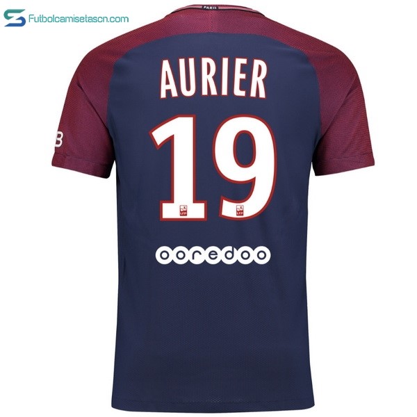 Camiseta Paris Saint Germain 1ª Aurier 2017/18